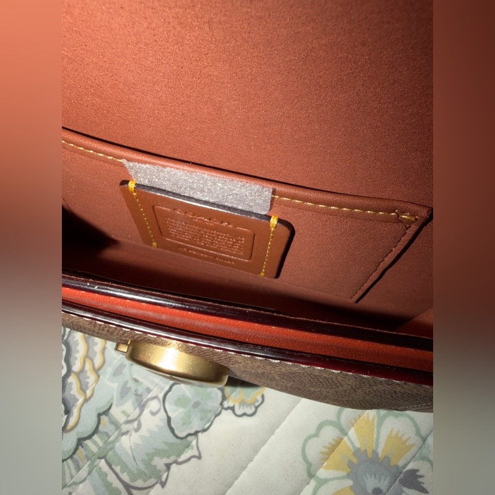 Coach Tabby Wristlet in Signature Canvas - Picture 5 of 12